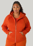 Ashley Sport Fleece Zip Front Hoodie
