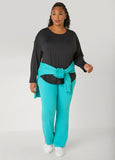 Ashley Sport Mesh Long Sleeve Tee