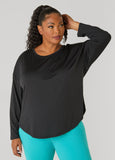Ashley Sport Mesh Long Sleeve Tee
