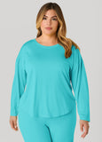 Ashley Sport Long Sleeved Mesh Tee