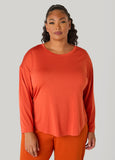 Ashley Sport Long Sleeved Mesh Tee