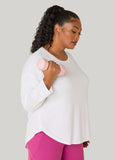 Ashley Sport Long Sleeve Mesh Tee