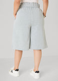 Foldover Drawstring Shorts
