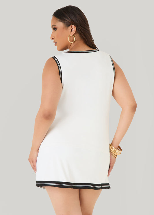 Two Tone Tennis Tank