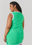 Two Tone Tennis Tank