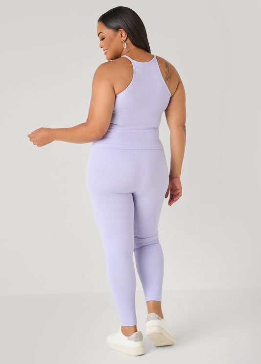Ribbed Tank And Leggings Set