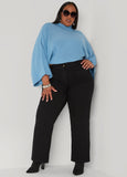 Patch Pocket Flared Jeans