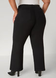 Patch Pocket Flared Jeans