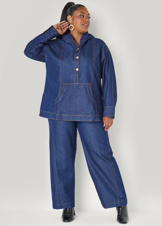 High Waist Wide Leg Jeans