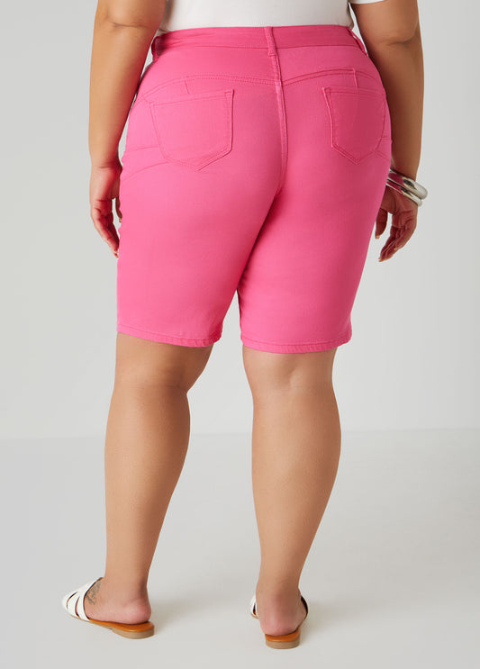 Fearless Mid Rise Denim Shorts