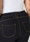 Gathered Skinny Jeans