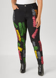 Painted Skinny Jeans