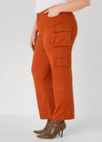 Straight Leg Cargo Jeans