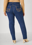Stitch Detailed Skinny Jeans