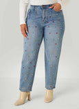 Crystal Tapered Jeans