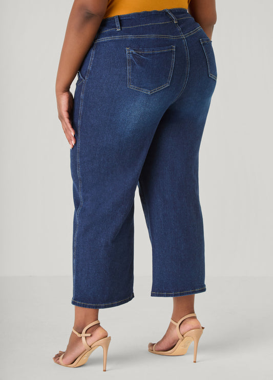 Denim Sailor Capris