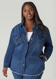 Crystal Denim Shacket
