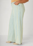 Frayed Wide Leg Jeans