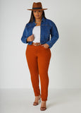Roll Cuff Jeggings