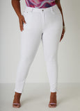 Plus Sie High Rise Skinny Jeans