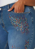 Crystal Skinny Jeans
