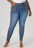 Crystal Skinny Jeans