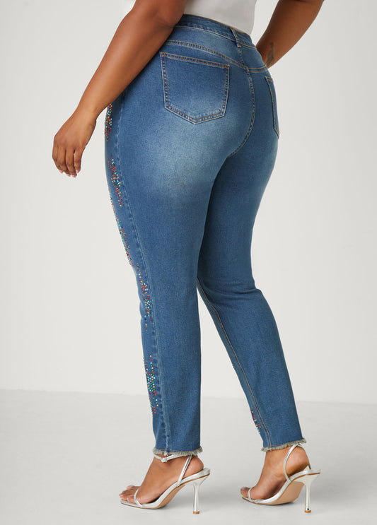 Crystal Skinny Jeans