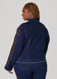 Embroidered Denim Jacket