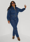 Slim Leg Cargo Jeans