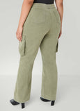 High Waist Cargo Jeans