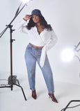 Crystal Tapered Jeans
