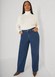 Short Straight Leg Universal Jeans