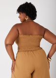 Shirred Tube Top