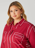 Pop Art Collared Shirt