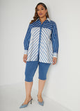 Collared Striped Shirt