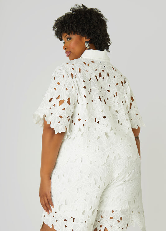 Floral Lace Shirt