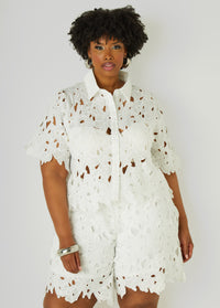 Floral Lace Shirt
