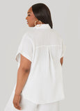 Textured Cotton Gauze Shirt