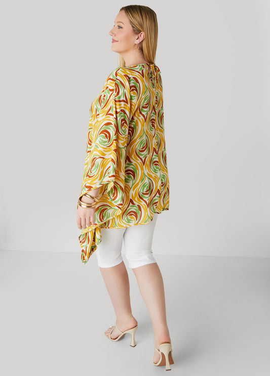 Printed Crepe Blouse