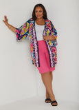 Plus Size Paisley Kimono Plus Size Duster Plus Size Layer