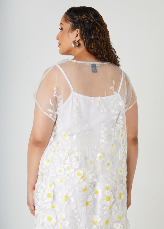 Floral Embroidered Blouse