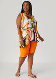 Tropical Off The Shoulder Blouse