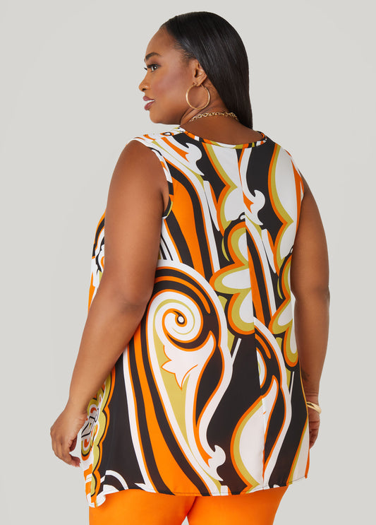 Tropical Off The Shoulder Blouse
