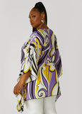 Paisley V Neck Tunic