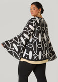 Bell Sleeved Printed Blouse