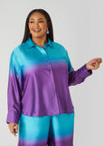 Ombre Satin Shirt