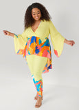 Abstract Print Hi Low Tunic
