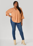Checked Hi Low Shirt