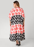 Open Front Printed Duster
