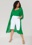 Cowl Neck Crepe Cami